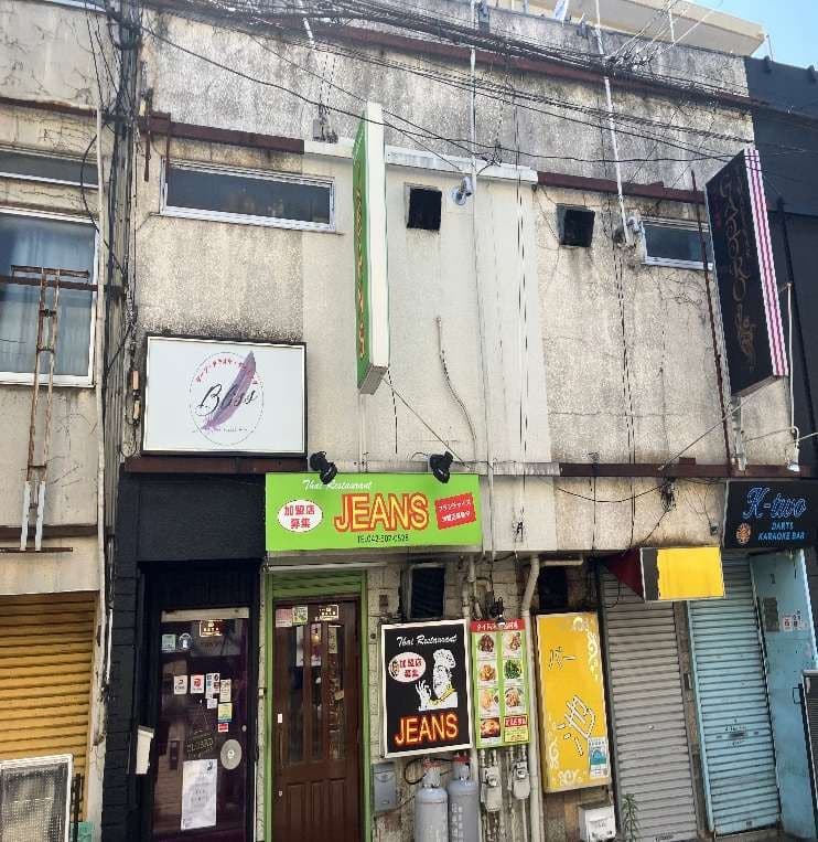 福生市 アジアンレストランの飲食店居抜き物件 福生駅徒歩5分 第一ハガビル アジアンレストラン居抜き物件