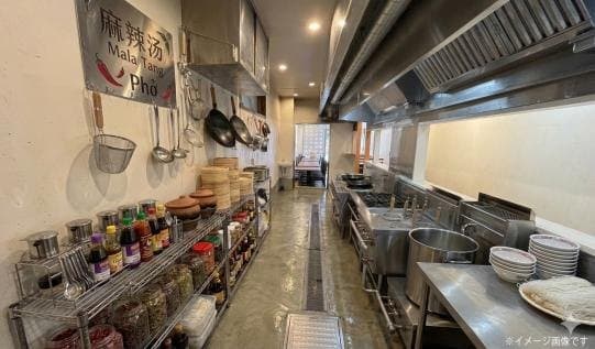 江戸川区 ベトナム料理向け飲食店居抜き物件 総武線 新小岩駅 徒歩7分 新小岩駅徒歩7分 メゾン新名 ベトナム料理居抜き物件 サムネイル2